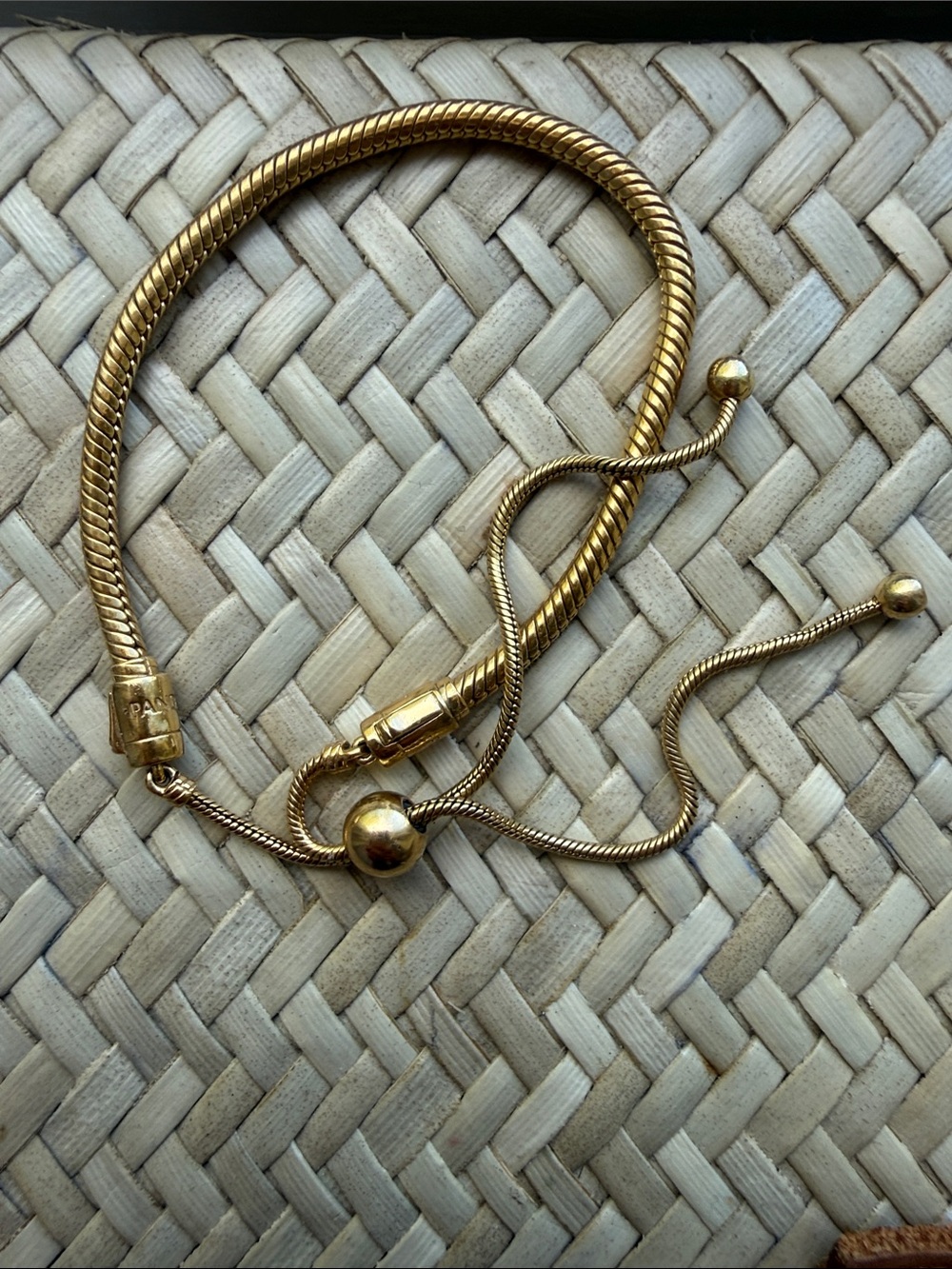 Pandora Adjustable snake Bracelet - Women Jewelry